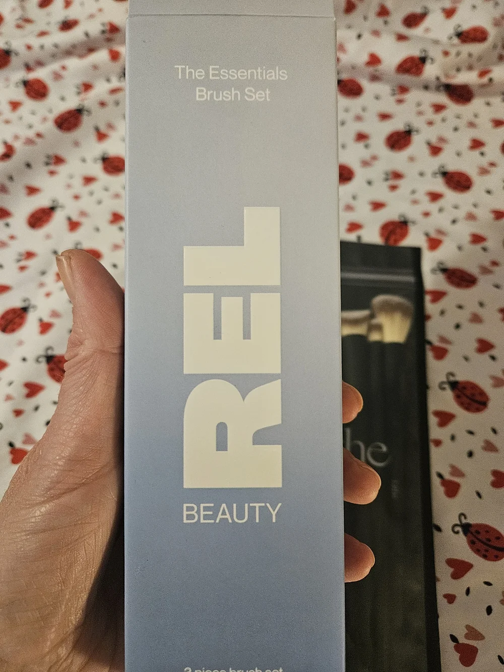 REL Beauty Essentials Makeup Brush Set — Black & Gold